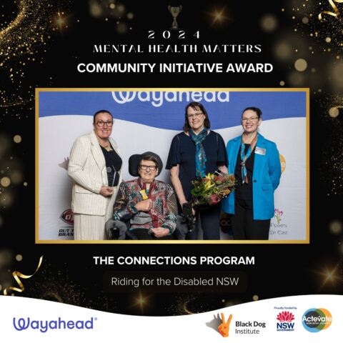 RDA (NSW) wins “Community Initiative Award” at the 2024 Mental Health Matters Awards